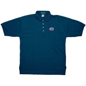 Vintage Outer Banks NFL Players Association NFLPA Polo Shirt 1990s Teal Men's XL